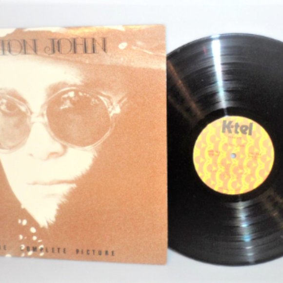 ELTON JOHN The complete Picture LP Record by K-Tel #CSPS1612B - Picture 1 of 2